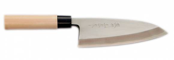 Нож Деба Shirogami традиционный 155мм Satake Line 804-189R