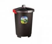 Бак 65л для мусора Рестола (черный) 431253713 /5/ Бак 65л для мусора Рестола (черный) 431253713 /5/