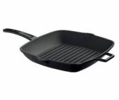 Сковорода-гриль 260х260мм чугун доп. ручка ECO LAVA LV P GT 2626 K0 BLACKMATT Сковорода-гриль 260х260мм чугун доп. ручка ECO LAVA LV P GT 2626 K0 BLACKMATT