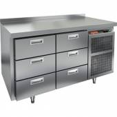 Стол морозильный Hicold GN33/BT 6 ящиков Стол морозильный Hicold GN33/BT 6 ящиков