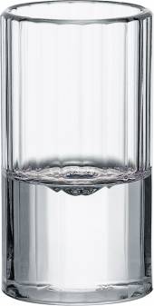 Стопка 25 мл. d=34 мм. h=64 мм. поликарбонат Bonna ROM25SHT /6/ Стопка 25 мл. d=34 мм. h=64 мм. поликарбонат Bonna ROM25SHT /6/