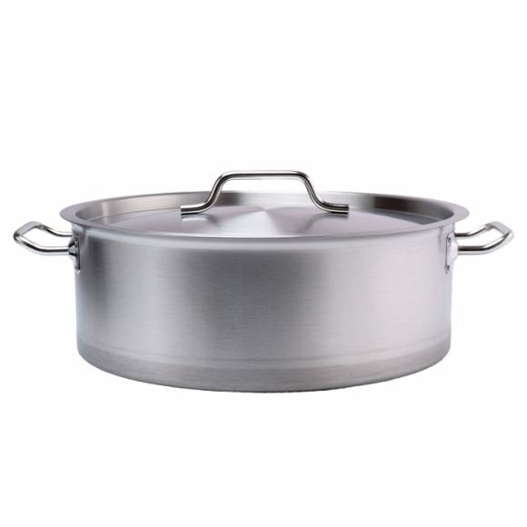 Кастрюля низкая нерж. 18л MGSteel 67333 (d=42см h=15см)