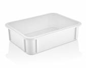 Контейнер для теста 300*400*100 мм. прямой, сплошной, мороз-кий, белый полиэт. GP 76805