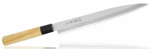 Нож Янаги для сашими 240мм Tojiro Japanese Knife сталь Mo-V, рукоять дерево F-1057