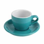 Кофейная пара 80мл голубая Barista  P.L. HJ13083-80SET-17710 /6/ Кофейная пара 80мл голубая Barista  P.L. HJ13083-80SET-17710 /6/