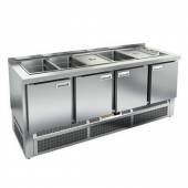 Стол холодильный для салатов (саладетта) Hicold SLE3-1111GN без крышки Стол холодильный для салатов (саладетта) Hicold SLE3-1111GN без крышки