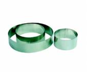 Форма для выкладки/выпечки Круг 80мм нерж. MGSteel CRR8 /12/ Форма для выкладки/выпечки Круг 80мм нерж. MGSteel CRR8 /12/