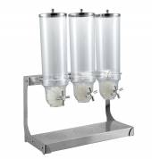 Диспенсер для сыпучих продуктов 3 колбы х3,5л Hurakan HKN-GPD353  Диспенсер для сыпучих продуктов 3 колбы х3,5л Hurakan HKN-GPD353