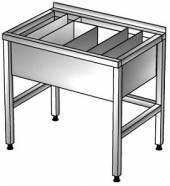 Барная станция 1300*600*850, с бортом нерж. Барная станция 1300*600*850, с бортом нерж.