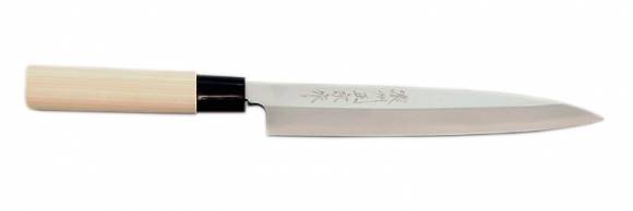Нож Сашими Shirogami традиционный 210мм Satake Line 804-011