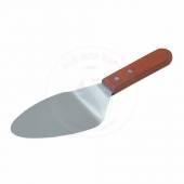 Лопатка кухонная овальная 115мм изогнутая с деревянной ручкой 92001061 Лопатка кухонная овальная 115мм изогнутая с деревянной ручкой 92001061