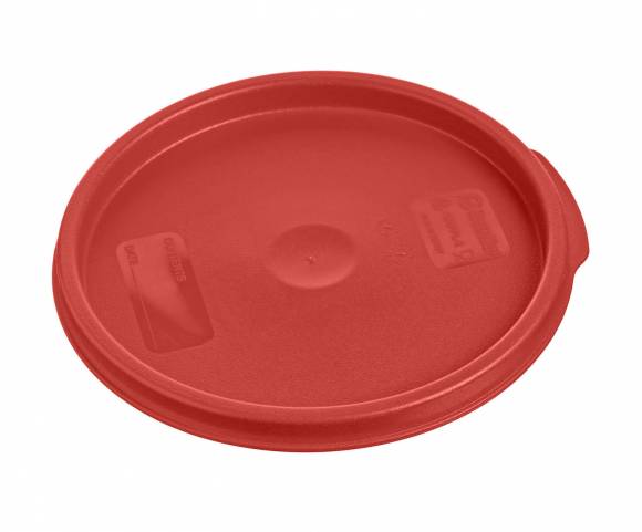 Крышка для контейнера для продуктов круглая d=230 мм. красная, п/п GP 76735
