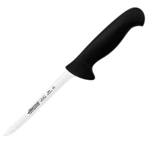 Нож филейный 160мм ARCOS 294125 сталь нерж.,полипроп.; ,L=290/160,B=15мм; черный,металлич. 04072408