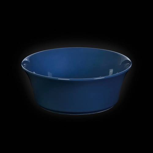 В. Салатник 450 мл 140мм фарфор Corone Colore синий LQ-SK0013-P014 фк037/4