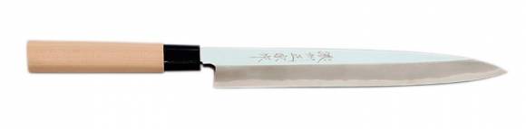 Нож Сашими Shirogami традиционный 240мм Satake Line 804-127R