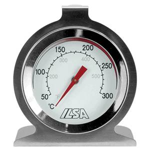Термометр для духовки (+50...+300С) круглый стрелочный Ilsa (КНР) 13120000IVV  04142312