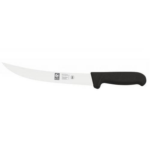 Нож обвалочный 200/330 мм. изогнутый черный Poly Icel 24100.3512000.200