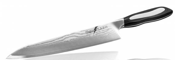 Нож Шеф Tojiro Flash 160мм сталь VG10 63 слоя, рукоять микарта FF-CH160