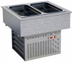 Ванна охлаждаемая встраиваемая для 2хGN Gastrolux ВОВ-076/GN Ванна охлаждаемая встраиваемая для 2хGN Gastrolux ВОВ-076/GN
