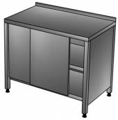 СКП2П Стол-купе производственный с бортом, 2-мя полками 1500*500*850, зашивка сзади и по бокам СКП2П Стол-купе производственный с бортом, 2-мя полками 1500*500*850, зашивка сзади и по бокам