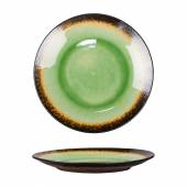 Тарелка 270мм Stockholm Green Spider Silk P.L. JM-2301-GREEN /4/