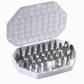 Комплект насадок кондитерских 52 шт Martellato BOS52 Комплект насадок кондитерских 52 шт Martellato BOS52