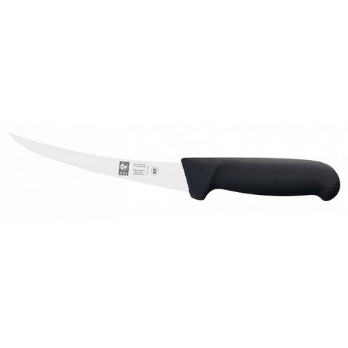 Нож обвалочный 170/300 мм. изогнутый (жесткое лезвие) черный Poly Icel 24100.3855000.150