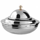 Икорница 180мл с емкостью для льда и крышкой Eternum 19930 03171111 Икорница 180мл с емкостью для льда и крышкой Eternum 19930 03171111