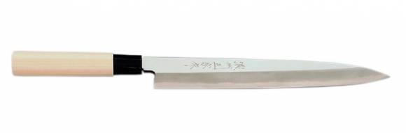 Нож Сашими Shirogami традиционный 270мм Satake Line 804-110R