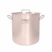 Котел нерж. 50л Kukmara диаметром 40см, с металлической крышкой Котел нерж. 50л Kukmara диаметром 40см, с металлической крышкой