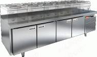 Стол холодильный HICOLD SN1111/TN LT 4 двери Стол холодильный HICOLD SN1111/TN LT 4 двери