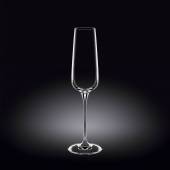 Бокал-флюте 270 мл 45 мм h=270 мм хр.стекло Илона Wilmax 888049 /2/24/