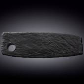 Блюдо для подачи 420x130мм Wilmax WL-661133/A черное /3/24/ Блюдо для подачи 420x130мм Wilmax WL-661133/A черное /3/24/