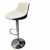 Стул барный J-700 белый/черный Стул барный J-700 белый/черный