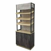 Стеллаж торговый хлебный 1000х500х2300