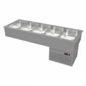 Ванна охлаждаемая встраиваемая для 5хGN Gastrolux ВОВ-176/GN Ванна охлаждаемая встраиваемая для 5хGN Gastrolux ВОВ-176/GN
