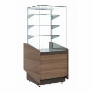 Витрина вертикальная нейтральная кондитерская Carboma КС80 N 0,8-11 (башня) 