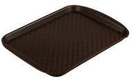 Поднос прямоугольный 425х320мм Рестола (коричневый)  422108014  8014 Поднос прямоугольный 425х320мм Рестола (коричневый)  422108014  8014