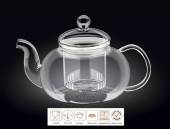 Чайник заварочный 1200мл термостекло Thermo Glass Wilmax WL-888815/A Чайник заварочный 1200мл термостекло Thermo Glass Wilmax WL-888815/A