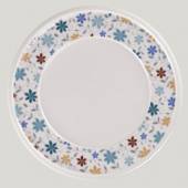 Тарелка круглая плоская с бортом 200мм, фарфор  Ease-Summer RAK Porcelain EAFP20D207 Тарелка круглая плоская с бортом 200мм, фарфор  Ease-Summer RAK Porcelain EAFP20D207
