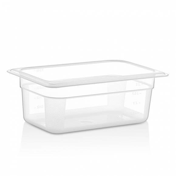 Гастроемкость GN1/4-100 2,5 л. поликарб. прозрачная GP 79772 Гастроемкость GN1/4-100 2,5 л. поликарб. прозрачная GP 79772