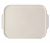 Поднос прямоугольный 45x34,5см белый мрамор поверхность классик MGprof 1730