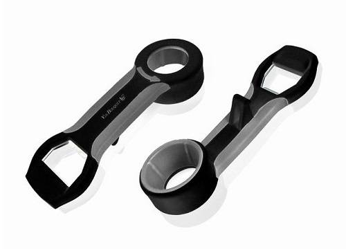 Открывалка для бутылок пивных и винных 13,5 см. пластик VB FID 021