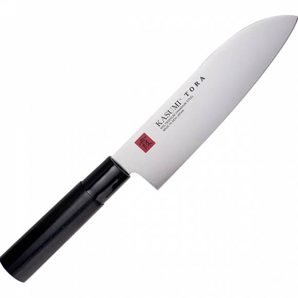 Нож кухонный сталь нерж.,дерево ,L=290/165,B=40мм металлич.,черный Kasumi 36841