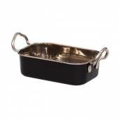 Сковородка для подачи с черным напылением 145*95*45мм, нержавейка 1401000 MRP53PBLK PL Proff Cuisine Сковородка для подачи с черным напылением 145*95*45мм, нержавейка 1401000 MRP53PBLK PL Proff Cuisine