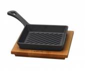 Сковорода-гриль чугун 160х160мм LAVA ECO LV P GT 1616 K4 46813 Сковорода-гриль чугун 160х160мм LAVA ECO LV P GT 1616 K4 46813