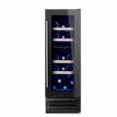 В Винный шкаф компрессорный встраиваемый DUNAVOX DAUF-17.58DB 2 температурные зоны