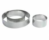 Форма для выкладки/выпечки Круг 80мм 60 мм  нерж. MGSteel CRR13 Форма для выкладки/выпечки Круг 80мм 60 мм  нерж. MGSteel CRR13