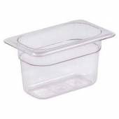 Гастроемкость GN1/9-100 прозрачная Hurakan GN-K 1/9-100 поликарбонат