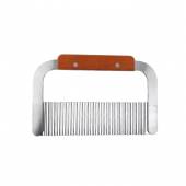 Скребок 185х47мм h=11.5см нерж. рифлен., дерев. ручка MGsteel 70542 Скребок 185х47мм h=11.5см нерж. рифлен., дерев. ручка MGsteel 70542